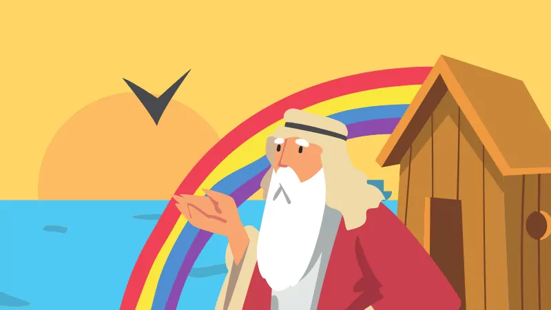 Noah's Ark - Short Bible Story for Kids