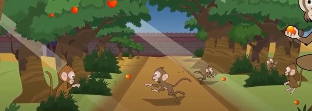 The Monkeys and the Gardener

Story for Kindergarten and grade 1 Student