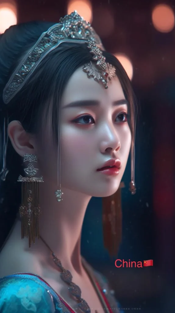 most beautiful china woman girl in 2023 ai generated artificial intelligence