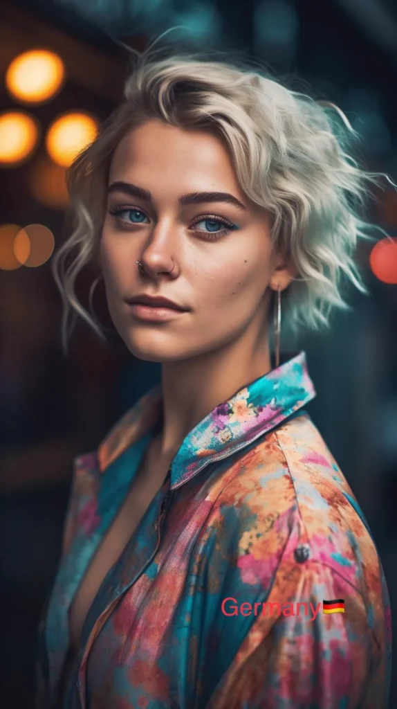 most beautiful germany woman girl in 2023 ai generated artificial intelligence