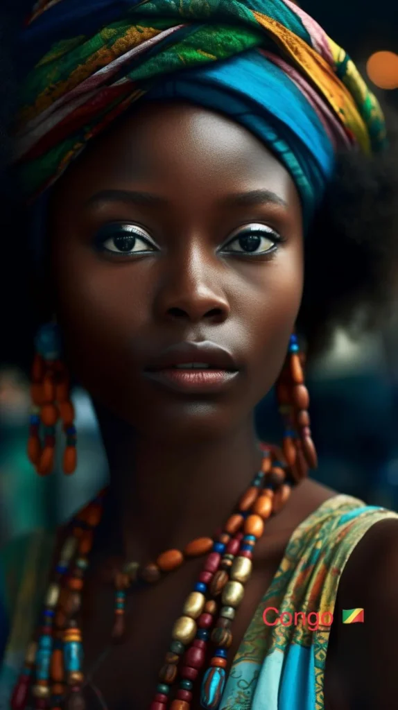 most beautiful congo woman girl in 2023 ai generated artificial intelligence