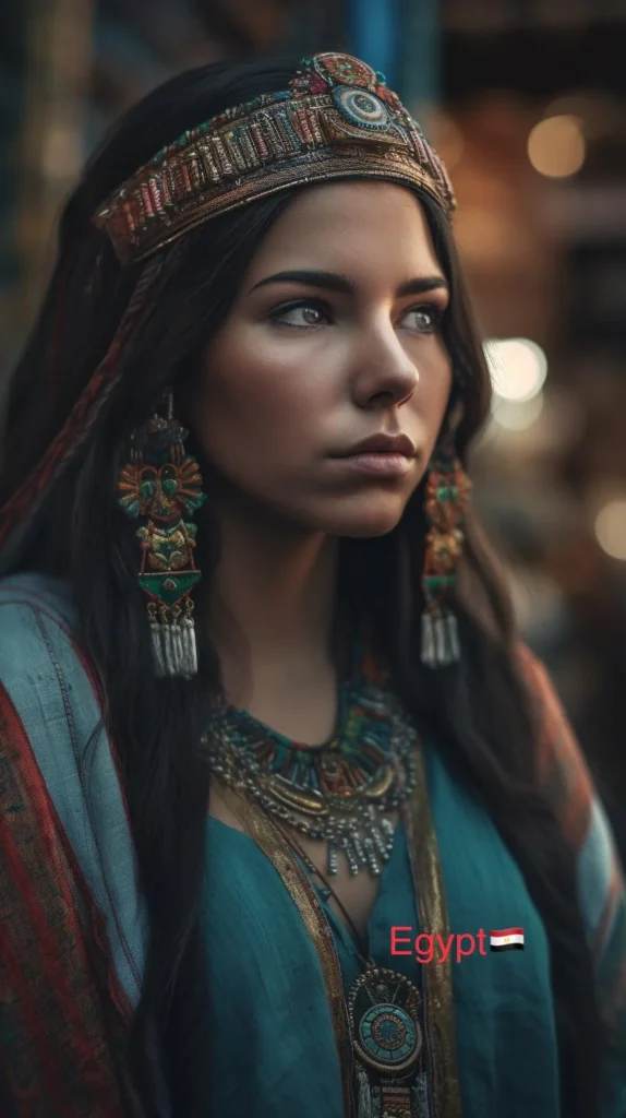 most beautiful egypt woman girl in 2023 ai generated artificial intelligence